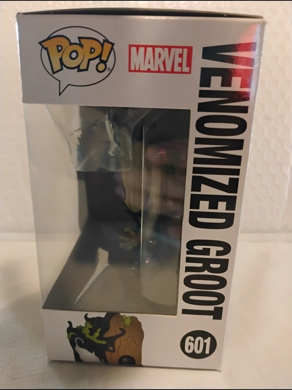 Funko POP! Venomized Groot #601 - Black & Brown Vinyl Figure